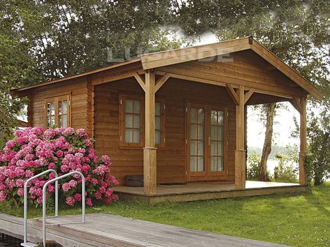 Naples pine log cabins from Lugarde