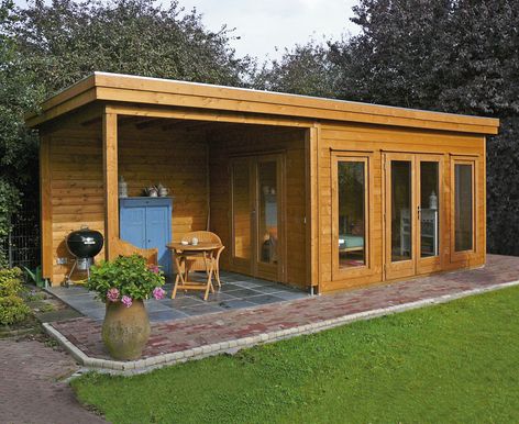 Lugarde Prima Victoria flat roof summer houses 